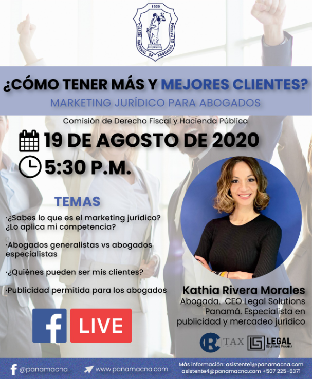 Conferencia LIVE ¿cómo tener más y mejores clientes?