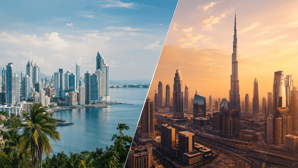 Panamá vs. Dubái: ventajas para inversionistas